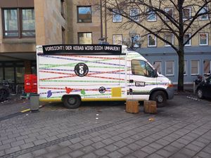 Vorübergehender Food Truck at Etyok Vegan Kebab in Nuremberg