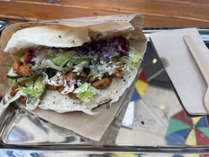   at Etyok Vegan Kebab in Nuremberg