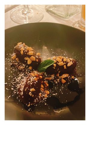 Vegan Snickers ( sooo good!!)  at Lovina in Calistoga