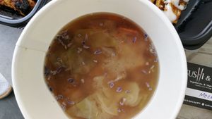 Miso soup at Cravings by WTF in Kuala Lumpur