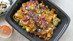 Teriyaki Tofu Noodles at Cravings by WTF in Kuala Lumpur