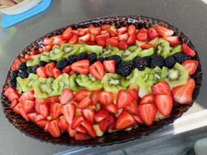 Fresh fruit  at Plant Life Journey Retreats in South Haven