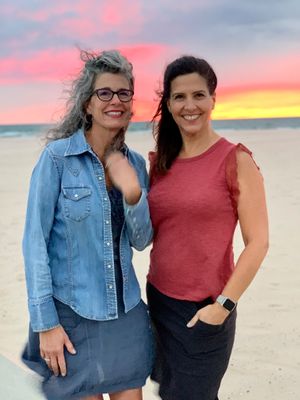 Jill and Kathy, Co-Founders and Hosts at Plant Life Journey Retreats in South Haven