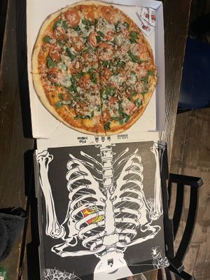 Vegan delight pizza  at Pie Hole in Denver