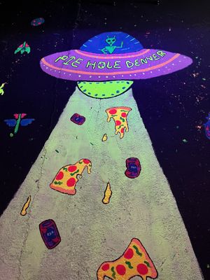 Art  at Pie Hole in Denver