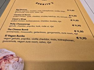 Veganwrap at Cropains in Bruges