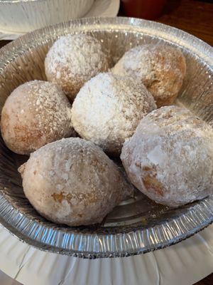 Vegan Zeppolis at Pat D's Pizza in Howell