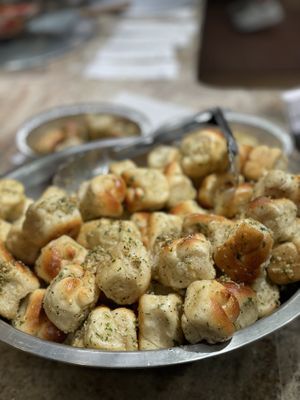 Vegan garlic knots  #Veganuary at Pat D's Pizza in Howell