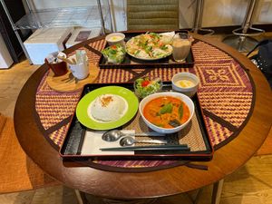 Curry at Jumonji Cafe 十文字カフェ in Kuroishi
