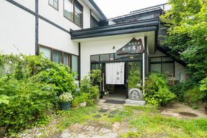 Entrance of the Inn  at Tabinoyado Saikawa in Kuroishi