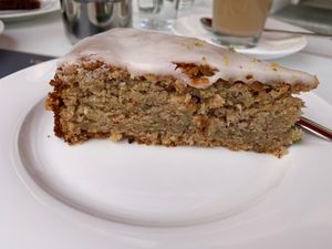 Zucchini Cake at Verenas in Innsbruck
