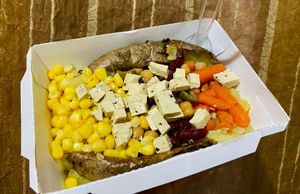 Posno Potato at Potato's in Belgrade