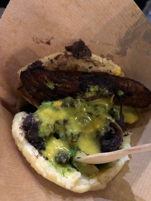 Vegan Arepas  at Ruben's Arepas in Berlin