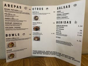   at Ruben's Arepas in Berlin