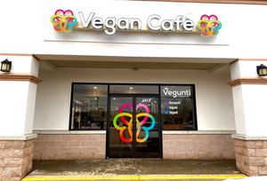 Storefront at Vegunti in Morganville