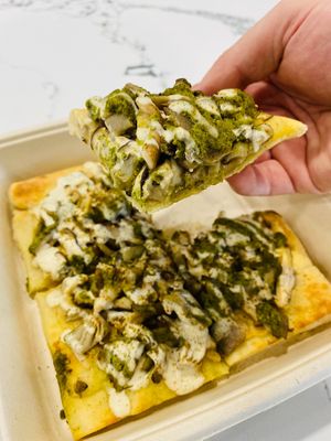 Wild Mushroom Flatbread at Vegunti in Morganville