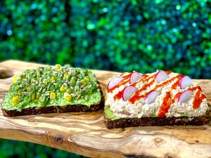 Toast  at Vegunti in Morganville