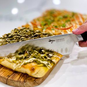 Mushroom Flatbread  at Vegunti in Morganville