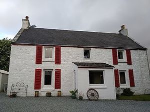 house at Clachamish House Vegetarian B&B in Isle Of Skye