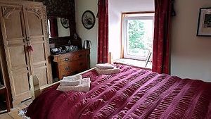 room 1 at Clachamish House Vegetarian B&B in Isle Of Skye