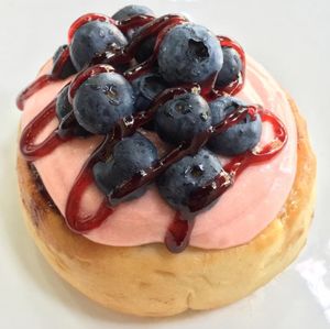 Triple Berry with Raspberry Jam! at Cinnaholic in Birmingham