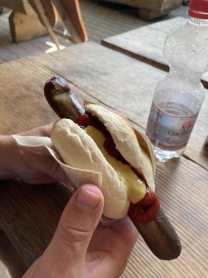 Vegan sausage  at Bistro Bärenblick in Bad Rippoldsau Schapbach