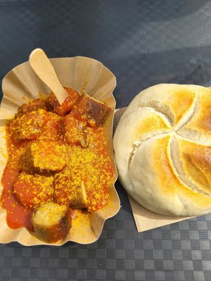 Currywurst at Bistro Bärenblick in Bad Rippoldsau Schapbach