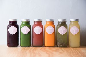 Cold-pressed Juices at Treehouse in Hong Kong Island