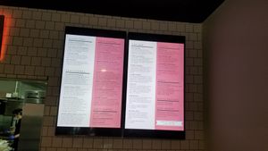 Menu at Pepitas Vegan Taqueria in Denton