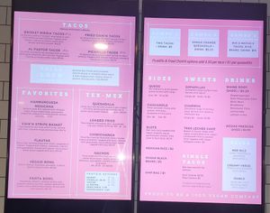  at Pepitas Vegan Taqueria in Denton