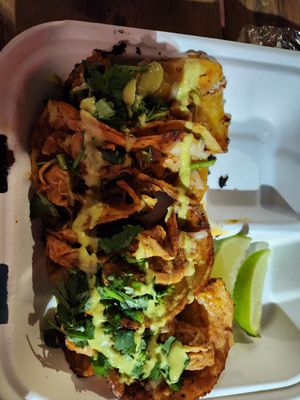  at Pepitas Vegan Taqueria in Denton