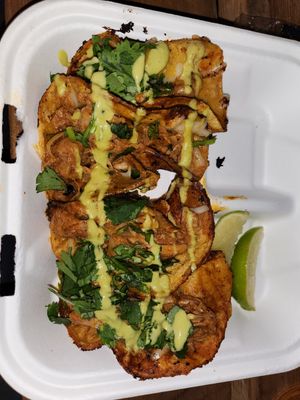  at Pepitas Vegan Taqueria in Denton