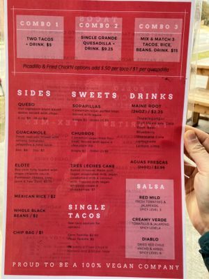   at Pepitas Vegan Taqueria in Denton