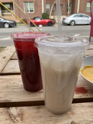   at Pepitas Vegan Taqueria in Denton