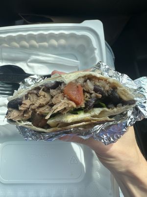   at Pepitas Vegan Taqueria in Denton