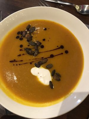 Pumpkin Soup  at Hummelbude in Essen