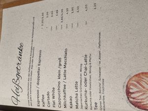 Heißgetränke at Hummelbude in Essen