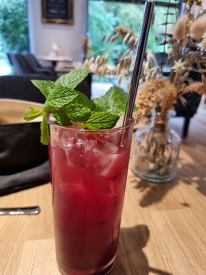 Beet root orange smash at Hummelbude in Essen