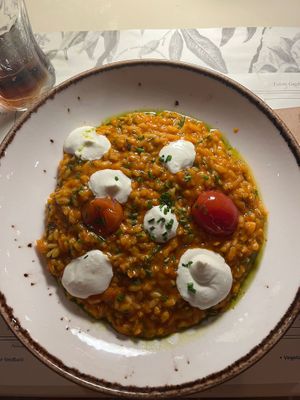 Vegan risotto  at Istros in Kos