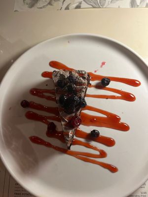 Vegan brownie  at Istros in Kos