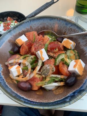 Vegan salad  at Istros in Kos