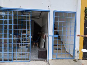 The blue gate! at Plantivoros in Playa Del Carmen