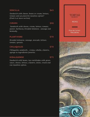 new menu at Plantivoros in Playa Del Carmen