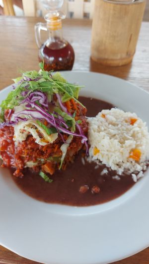 Pastel Azteca at Plantivoros in Playa Del Carmen