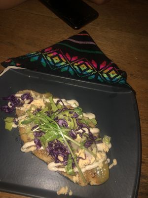 Tlacoyo  at Plantivoros in Playa Del Carmen