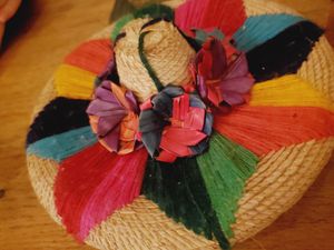 Love the decorations bien mi mexico at Plantivoros in Playa Del Carmen