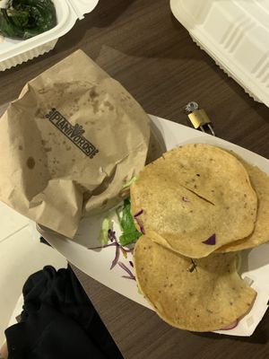 Tortillas   at Plantivoros in Playa Del Carmen