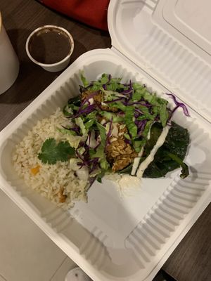 Stuffed pepper (spicy as hell)   at Plantivoros in Playa Del Carmen