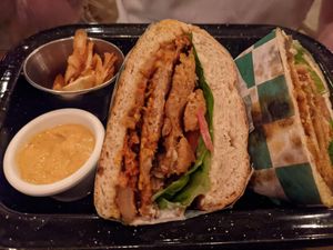 Cubana sandwich at Plantivoros in Playa Del Carmen