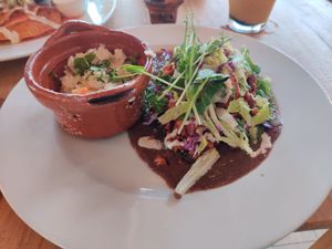 Chile Relleno at Plantivoros in Playa Del Carmen